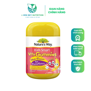 Vita Gummies Multi Vitamin For Fussy Eaters - Kích thích ăn ngon, hỗ trợ hệ tiêu hóa cho trẻ